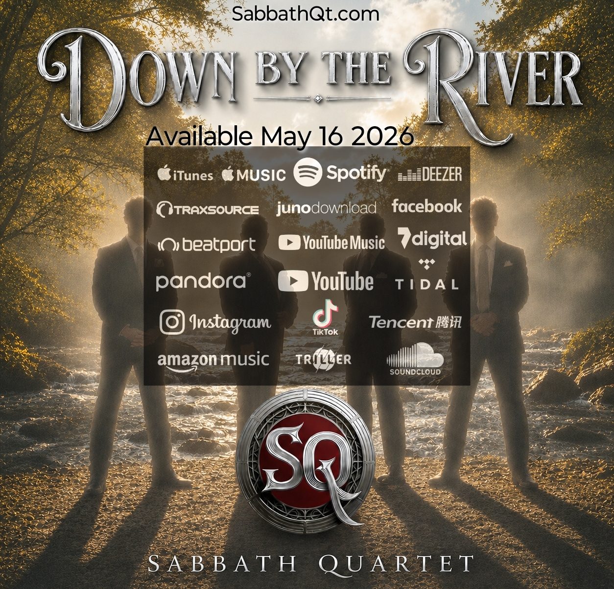 Sabbath Quartet – Down By The River Sabbath Quartet Christian and Gospel music group – Down By The River album
